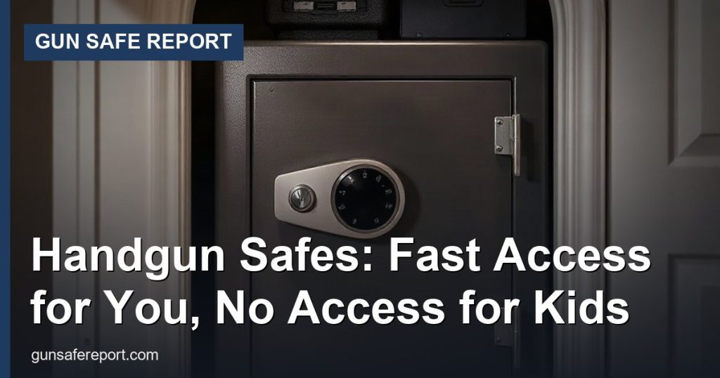 Handgun Safes: Fast Access for You, No Access for Kids - Gun Safe Report