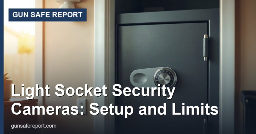 Light Socket Security Cameras: Setup and Limits - Gun Safe Report