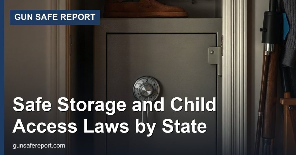 Safe Storage and Child Access Laws by State - Gun Safe Report